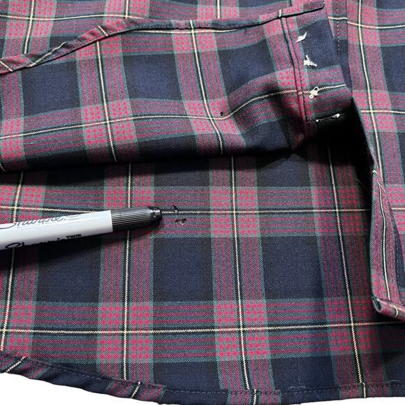 Pendleton Classic Board Shirt Muir Tartan Plaid Wool Long Sleeve Mens Large LONG - Picture 8 of 13